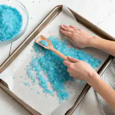 Recipe for the Blue Salt Trick