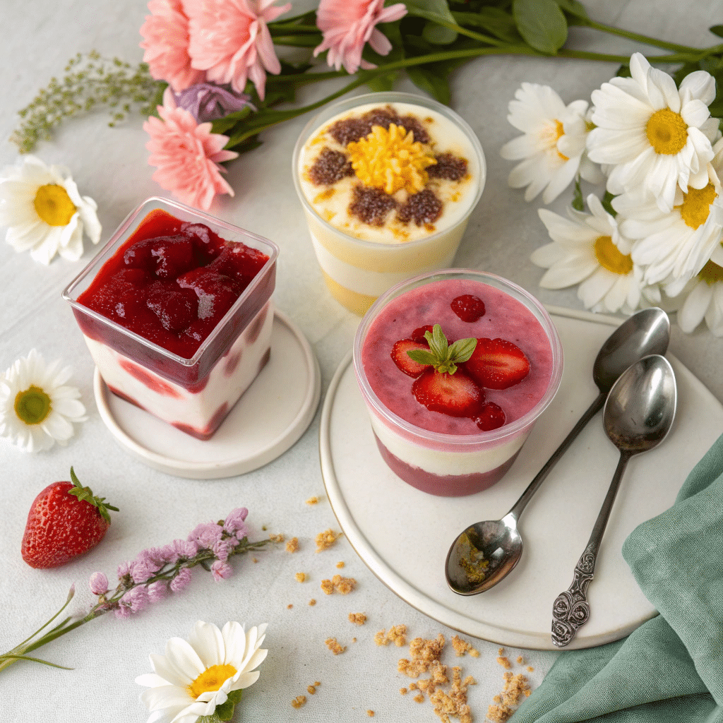 The Ultimate Jello Yogurt Dessert: A Light, Creamy Treat Everyone Will Love 6 beautiful presentation of jello yogurt dessert