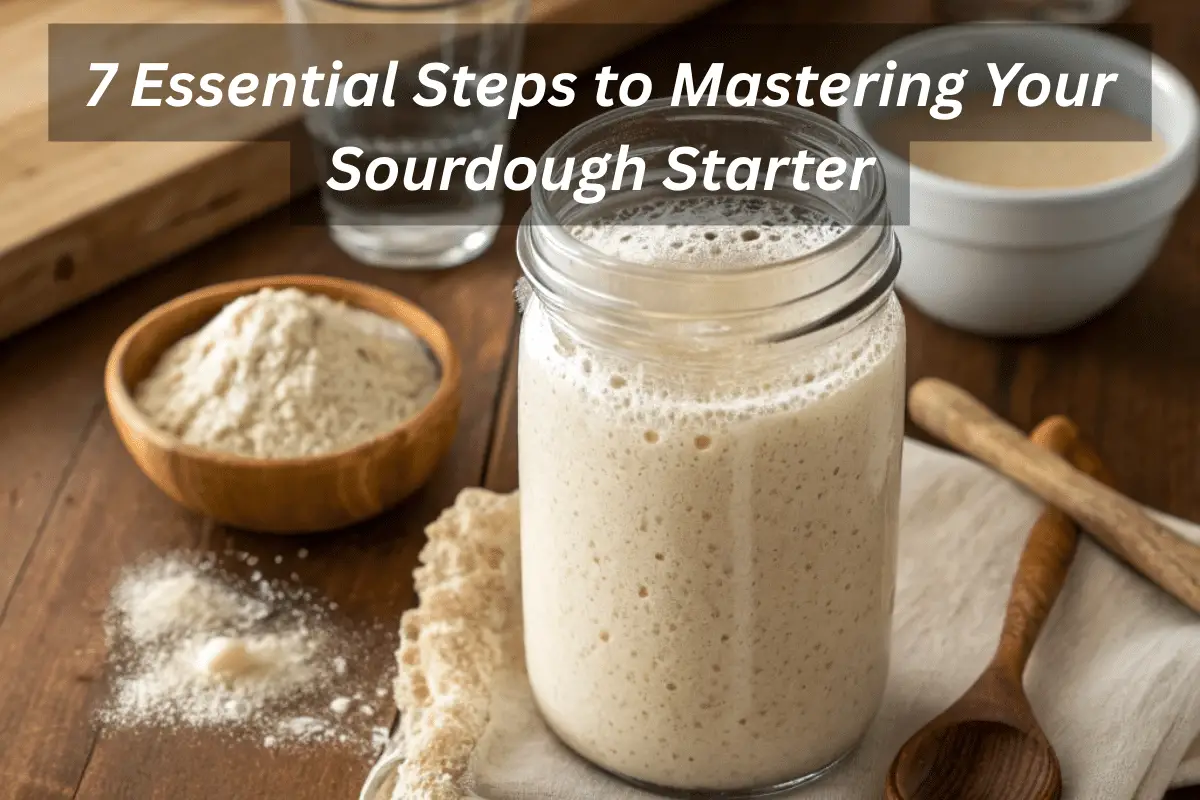 🥖 Sourdough Starter Basics 1 7 Essential Steps to Mastering Your Sourdough Starter: From Feeding to Troubleshooting