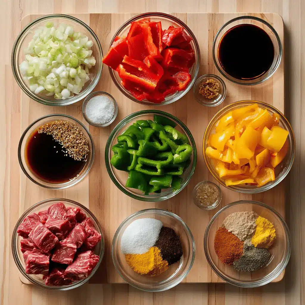 Black Pepper Beef Recipe for Quick and Flavorful Dinners 3 Black Pepper Beef dish with colorful peppers and glass of water