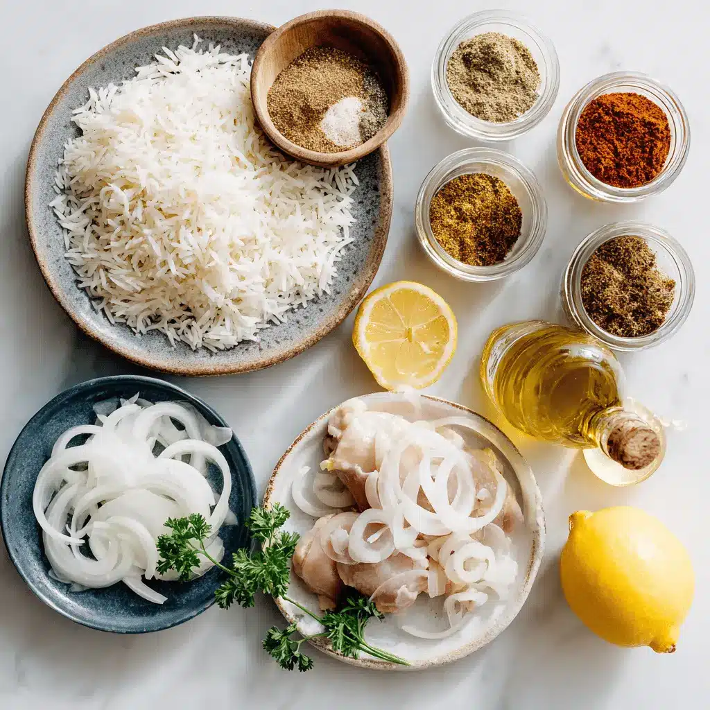 One Pot Shawarma Chicken And Rice – Easy, Flavorful Dinner 3 One Pot Shawarma Chicken and Rice presented with warm, appealing tones and natural styling.