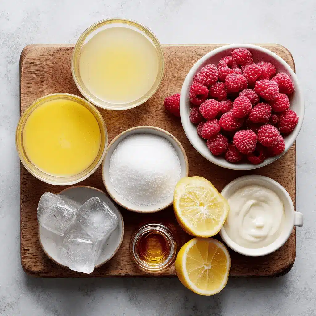 Whipped Pink Lemonade Refreshing Drink to Beat the Heat 3 Whipped Pink Lemonade served with cream and raspberries to beat the heat
