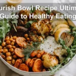 Nourish Bowl Recipe Ultimate Guide to Healthy Eating featuring roasted cauliflower carrots sweet potato and tahini