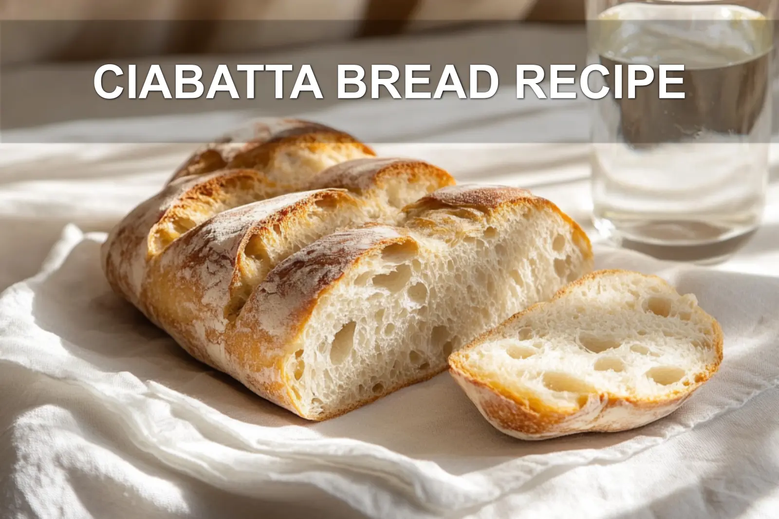 Ciabatta Bread Recipe: Easy and Irresistible Artisan Loaf