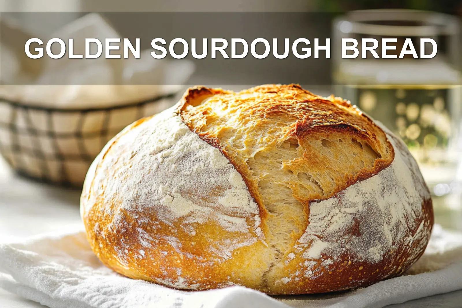 Golden Sourdough Bread: Easy and Irresistible Recipe