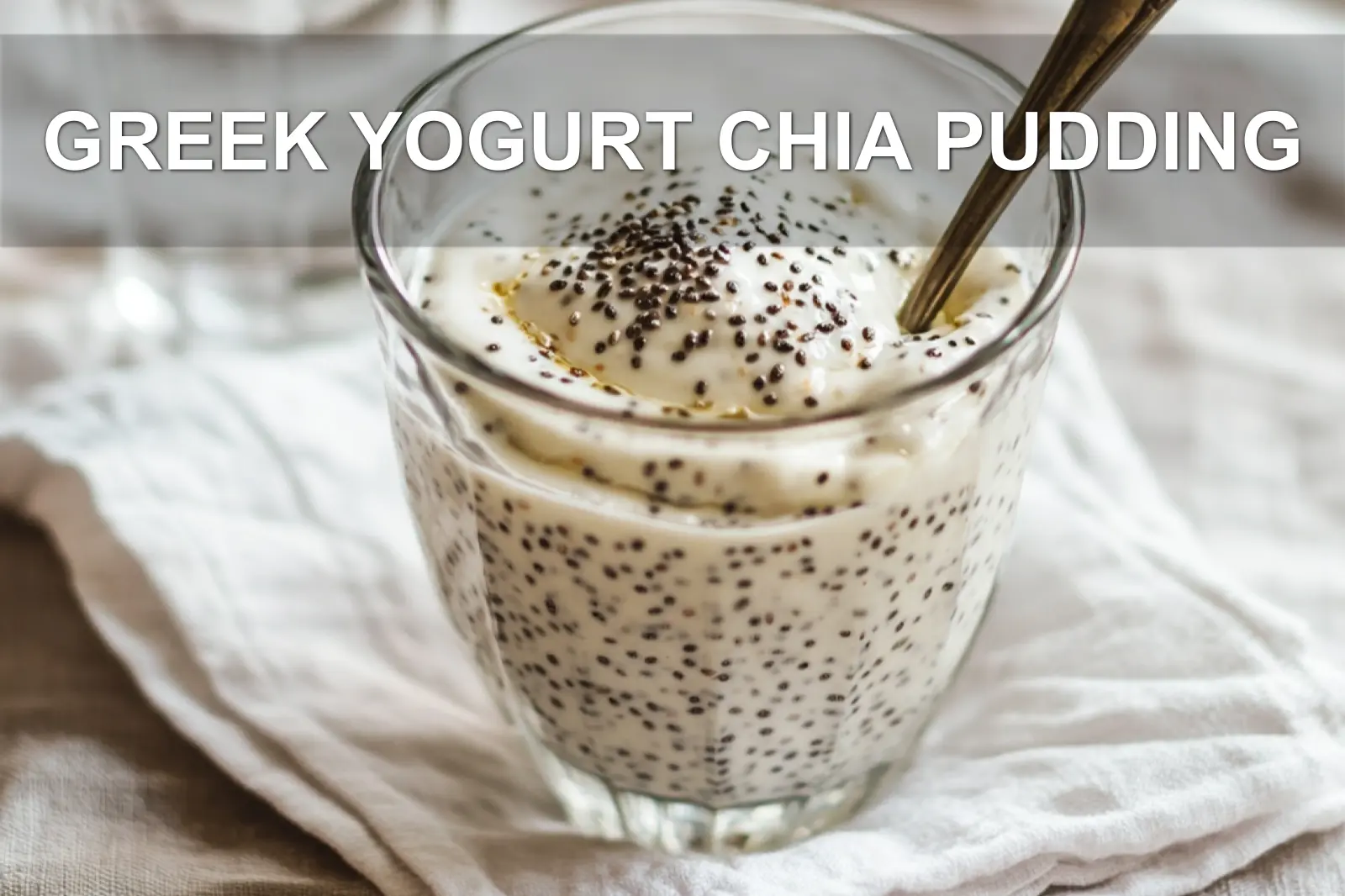 GREEK YOGURT CHIA PUDDING with mixed berries nuts and dark chocolate chips in a glass