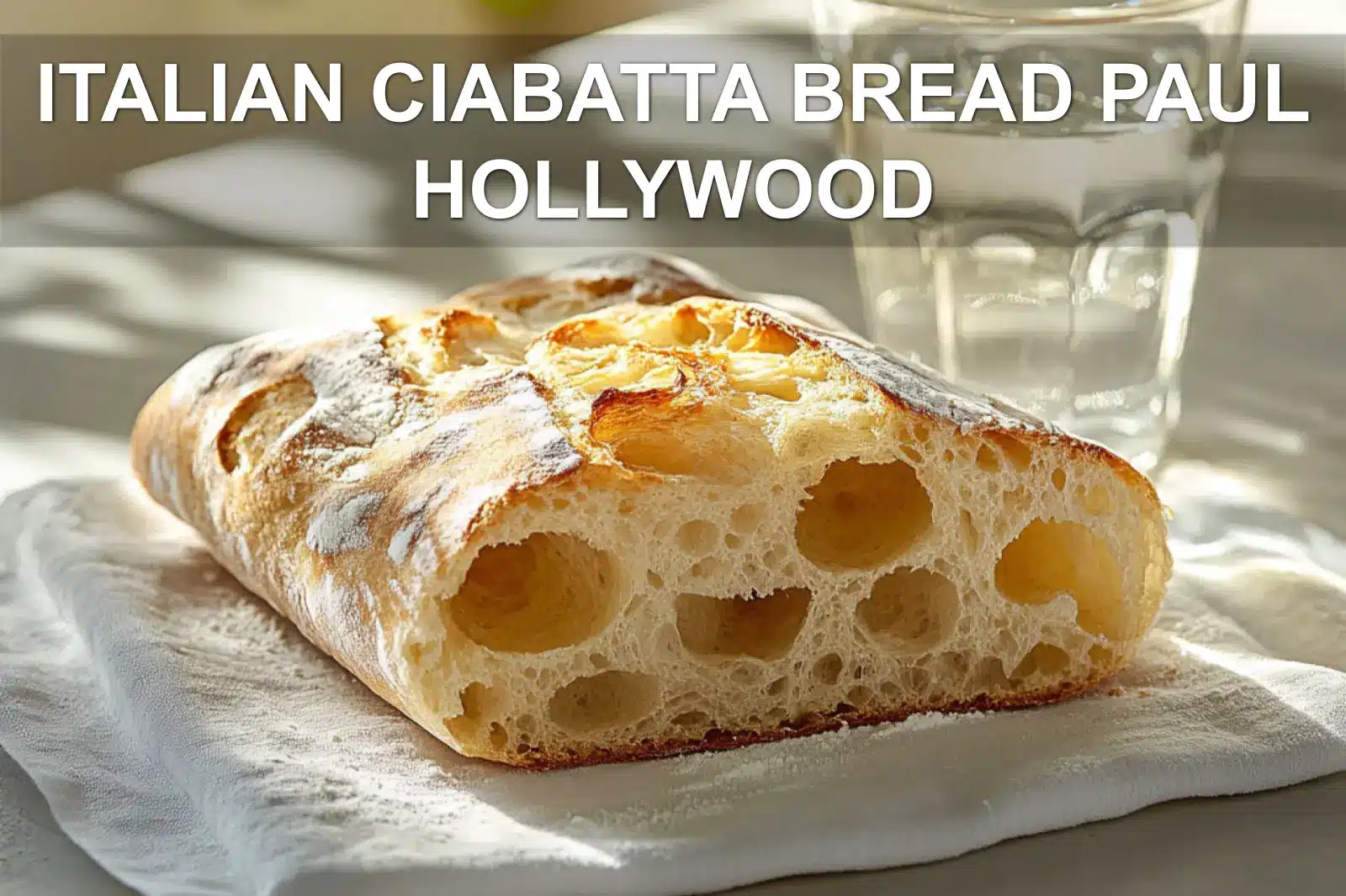 Italian Ciabatta Bread Paul Hollywood: Simple Delicious Recipe