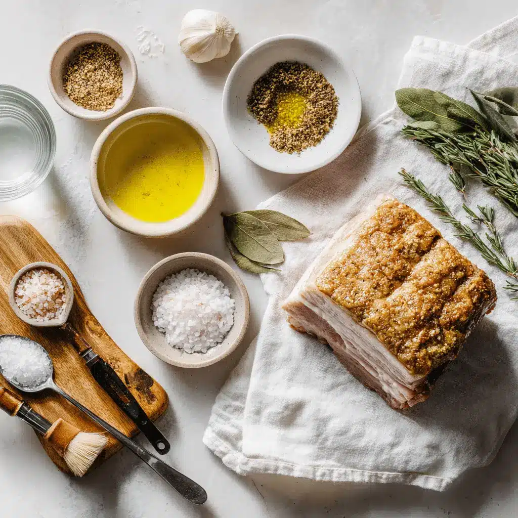 Air Fryer Pork Roast With Crackling: Simple and Delicious Recipe 4 Air Fryer Pork Roast With Crackling golden skin on white napkin glass of water