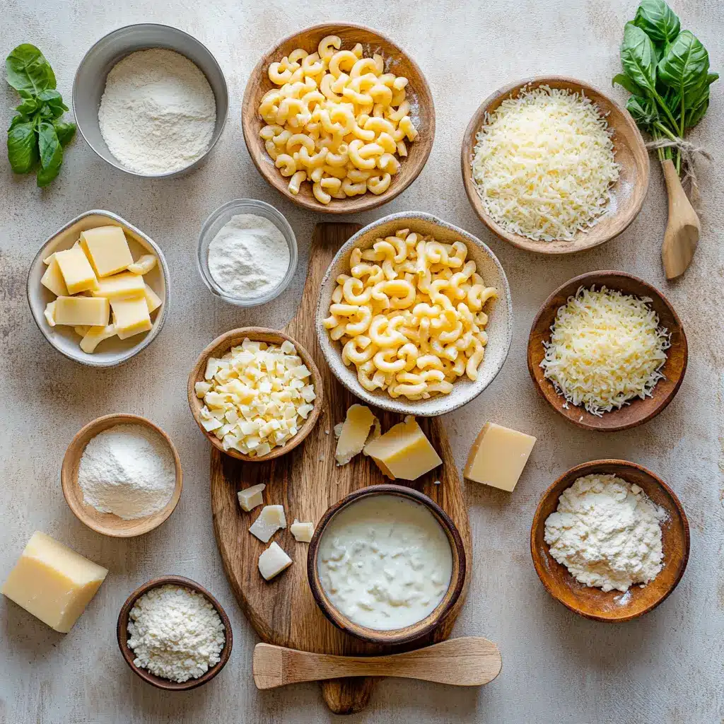 BEST Homemade Baked Mac and Cheese: Easy & Irresistible 4 Ingredients for the BEST Homemade Baked Mac and Cheese including elbow pasta, sharp cheddar, mozzarella, and creamy sauce base