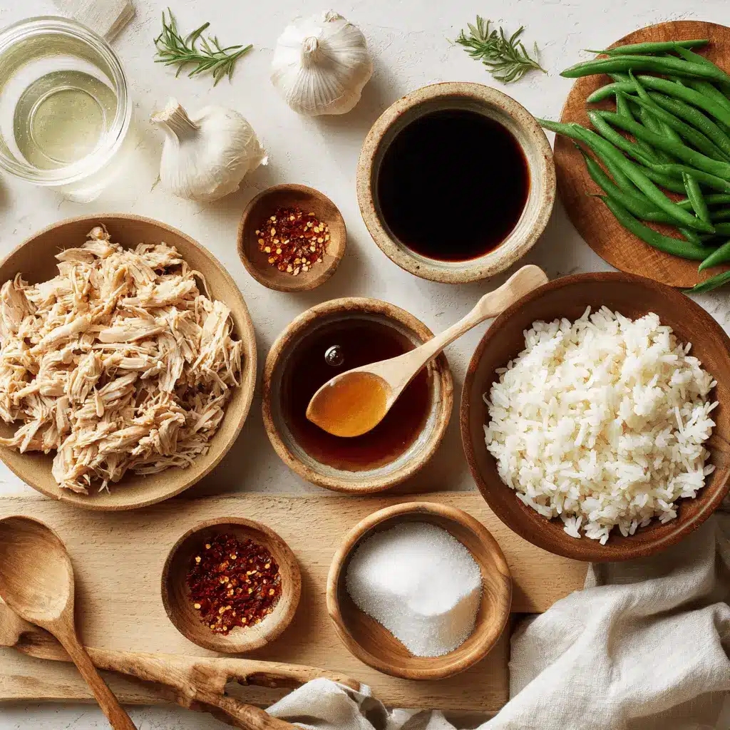 Crockpot Honey Garlic Chicken: Irresistible and Easy Recipe 4 Raw ingredients for Crockpot Honey Garlic Chicken including soy sauce honey garlic chicken broth and chicken thighs