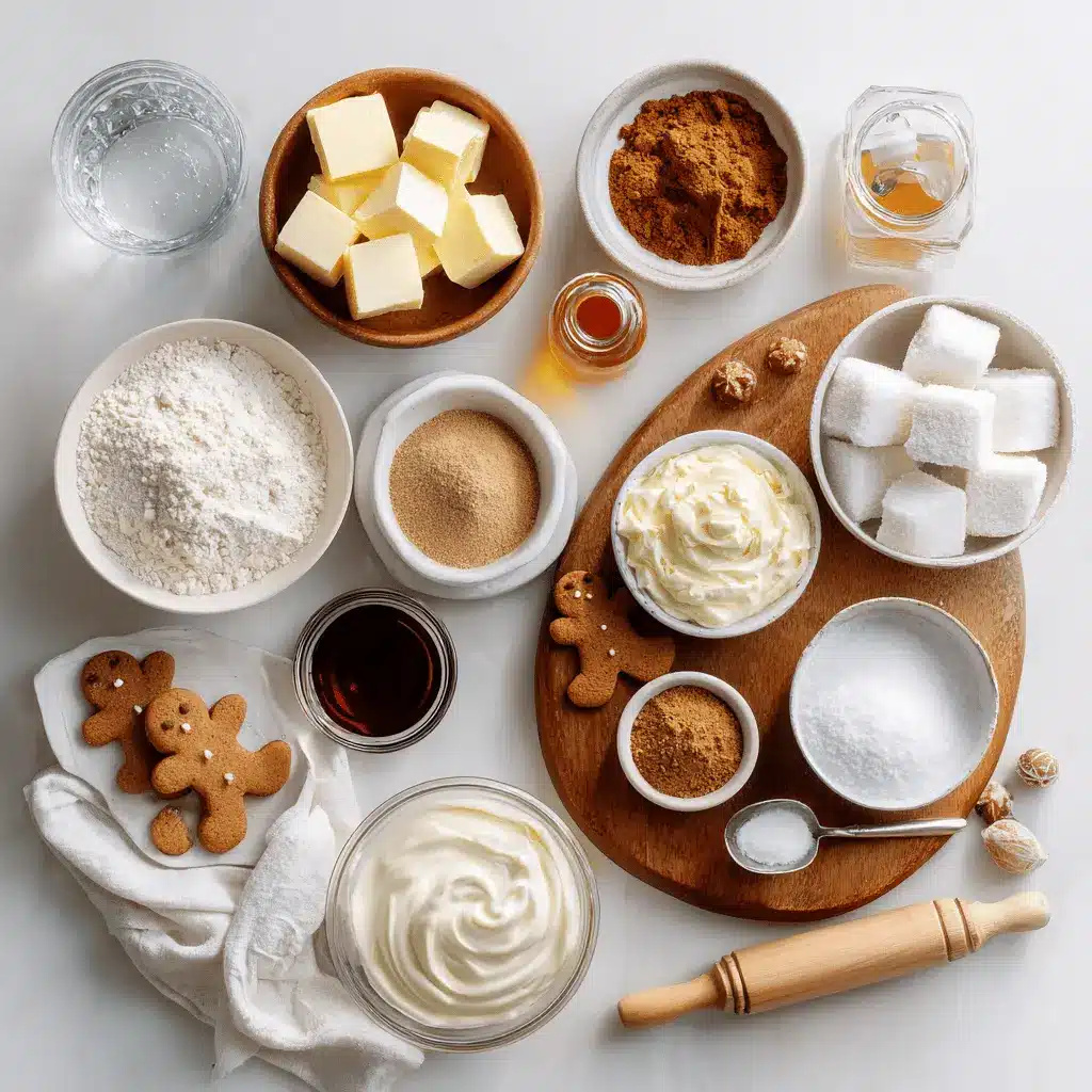 Gingerbread Man Cookies: Irresistibly Easy Recipe 4 Gingerbread Man Cookies on white cloth with water glass warm festive close up