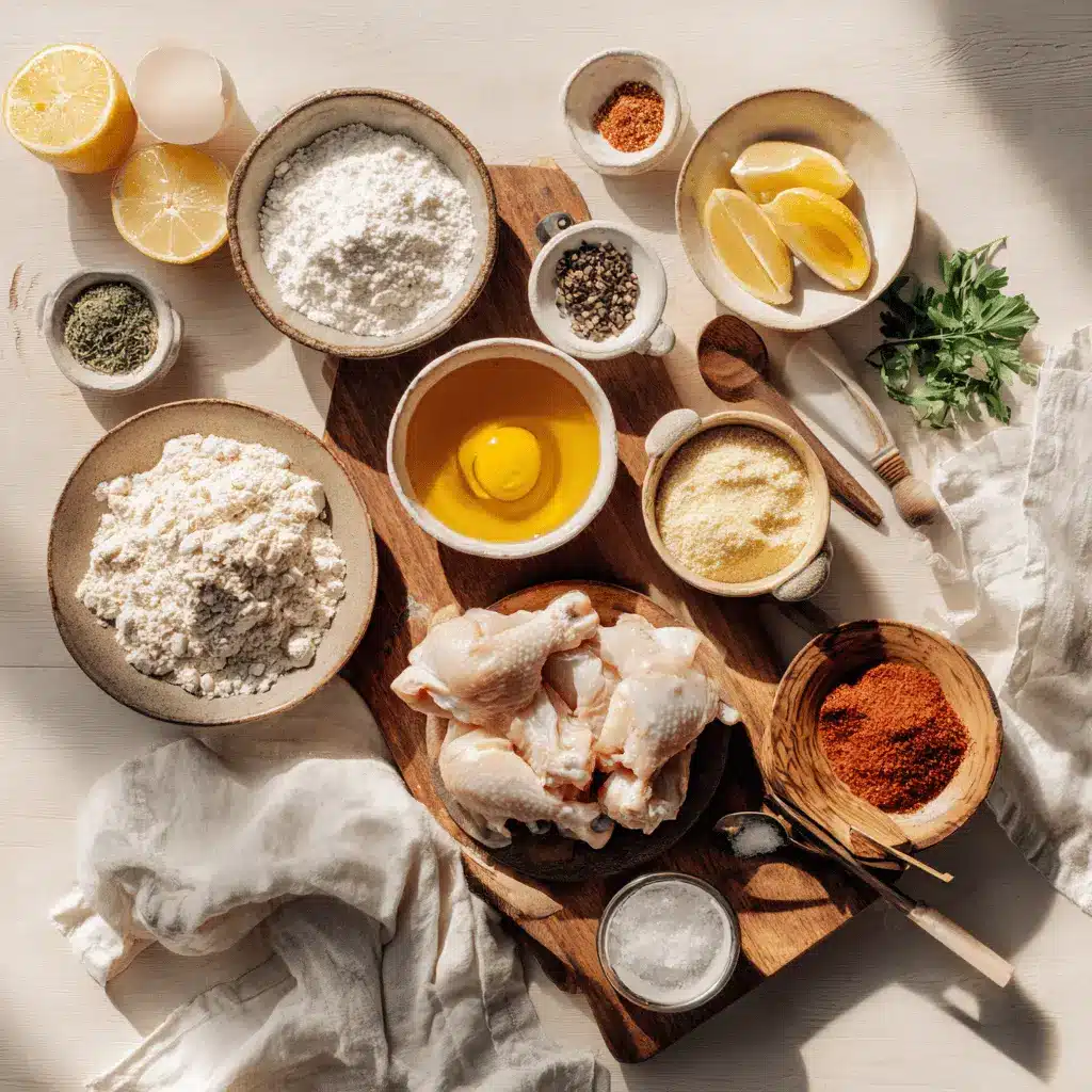 Ninja Crispi chicken thighs recipe for irresistibly tasty meals 4 Ninja Crispi chicken thighs crispy golden skin bone-in skin-on chicken pieces on white cloth