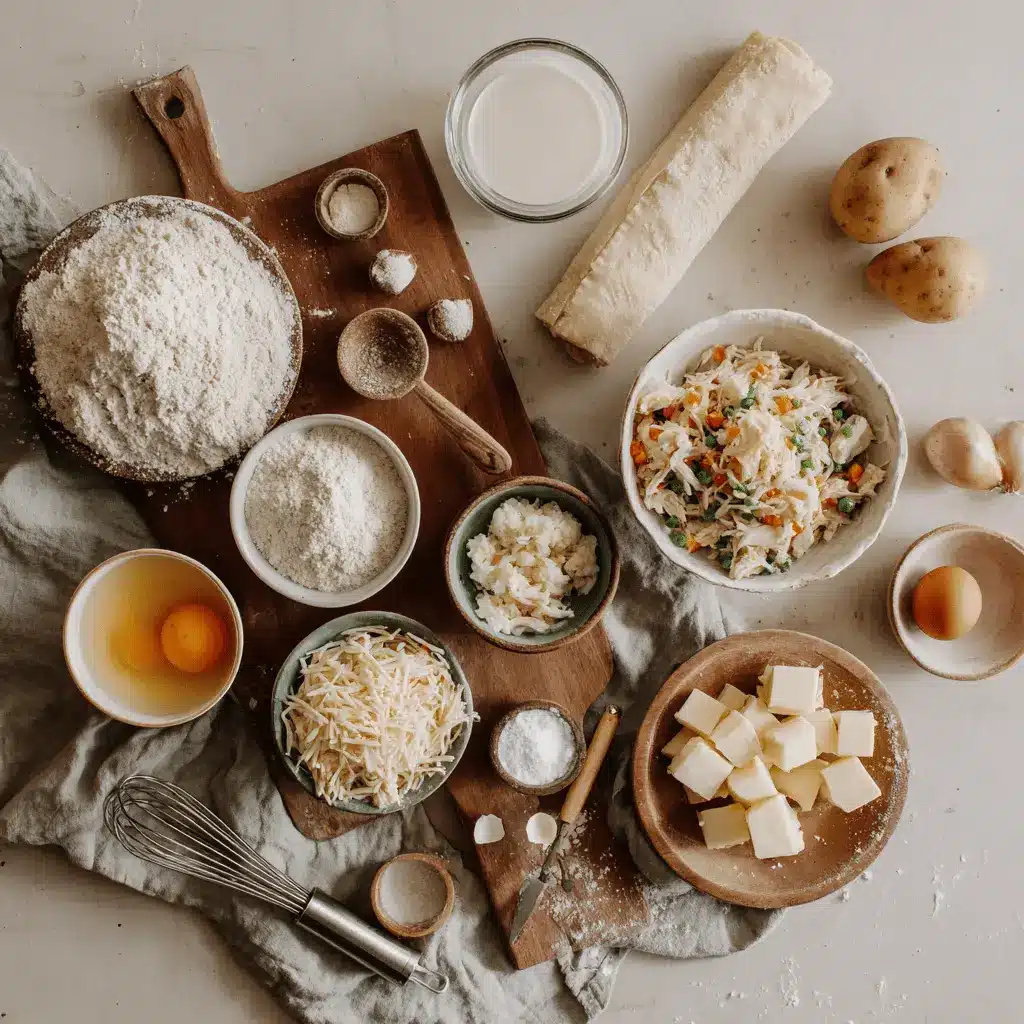 Sourdough Rotisserie Chicken Pot Pie: Delicious Comfort 4 Ingredients for sourdough rotisserie chicken pot pie with hearty pie crust and creamy chicken filling
