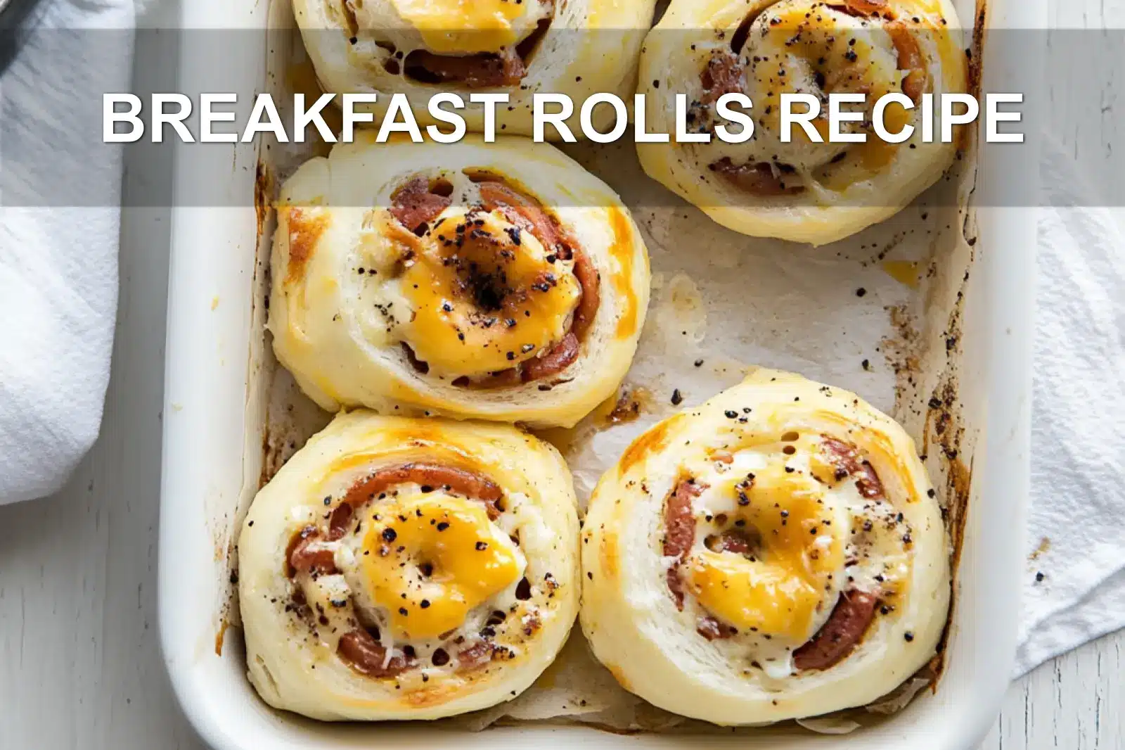 Breakfast Rolls Recipe Easy and Irresistibly Delicious