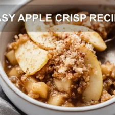 Easy Apple Crisp Recipe