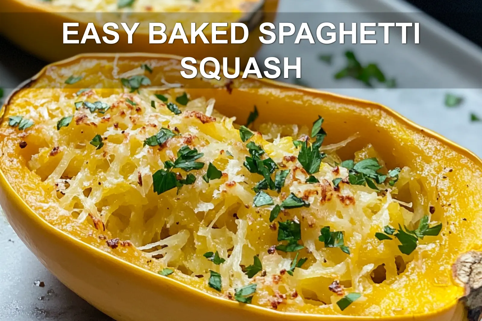 Easy Baked Spaghetti Squash: Delicious & Quick Recipe