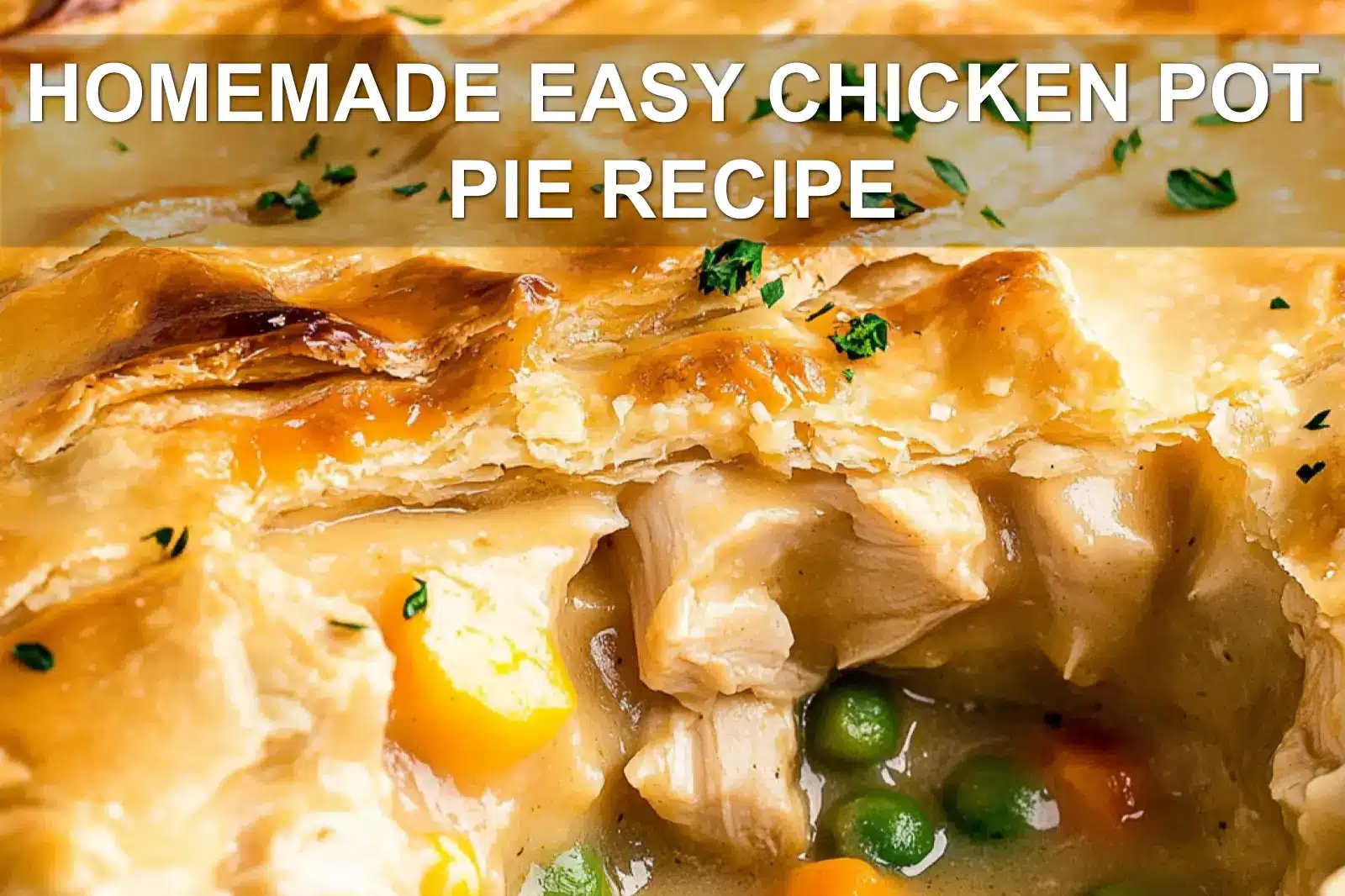 Homemade Easy Chicken Pot Pie Recipe You’ll Love