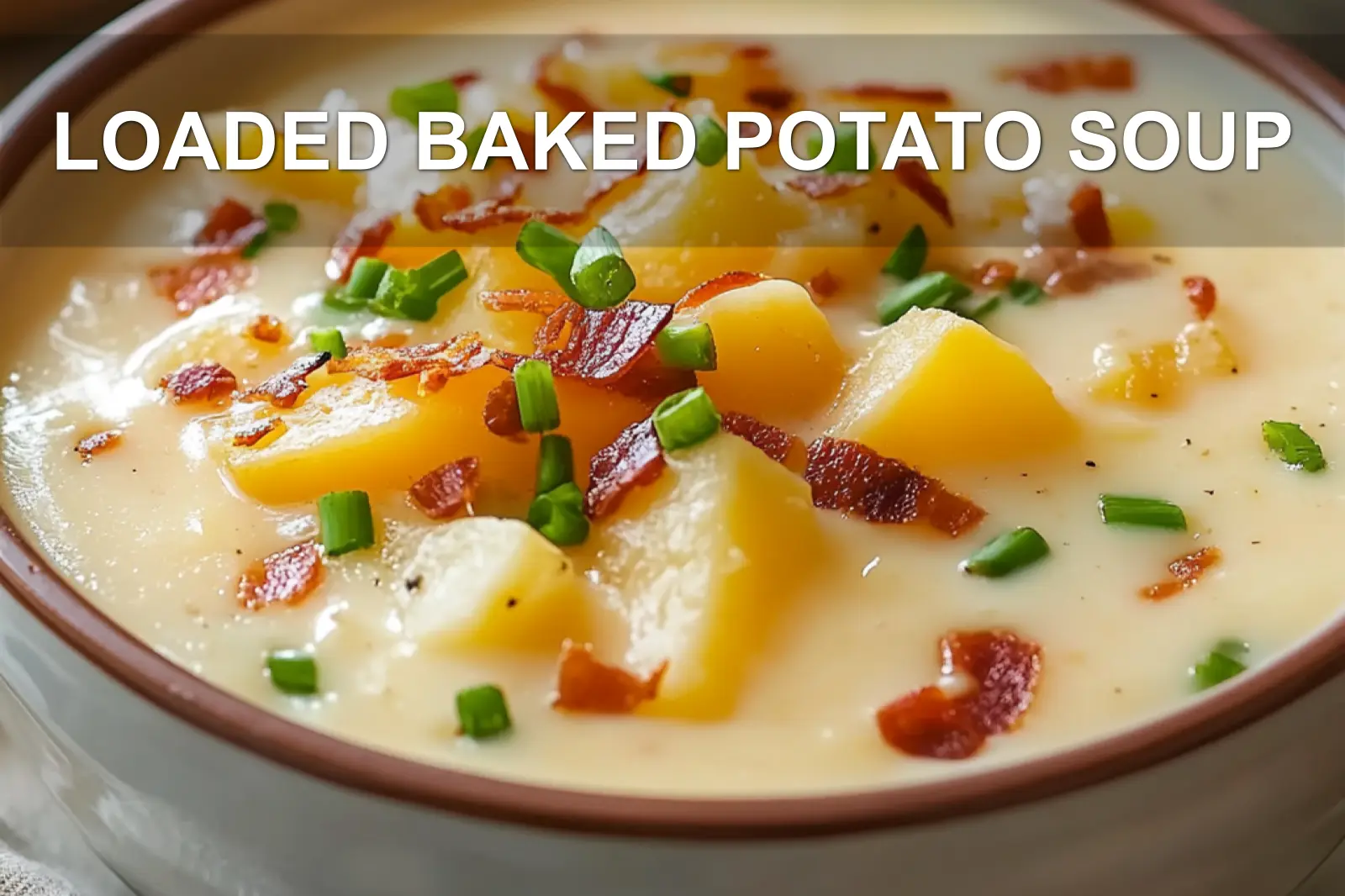 Loaded Baked Potato Soup: Comfort in Every Bite