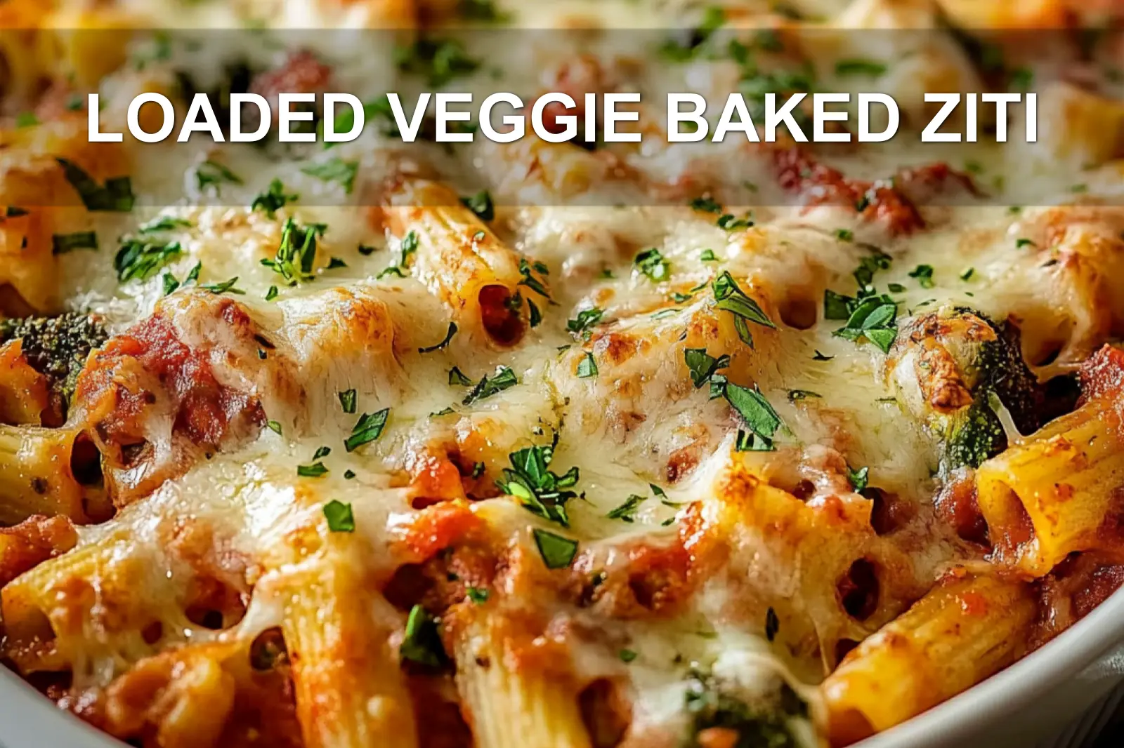 Loaded Veggie Baked Ziti You Must Try for Delicious Family Dinner