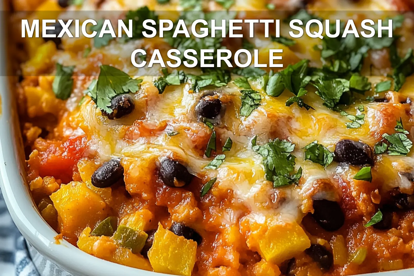 Mexican Spaghetti Squash Casserole: Irresistible Recipe Now