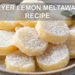 Meyer Lemon Meltaways Recipe - Easy and Delicious Treats 6 MEYER LEMON MELTAWAYS RECIPE centered hero view, clean and uncluttered