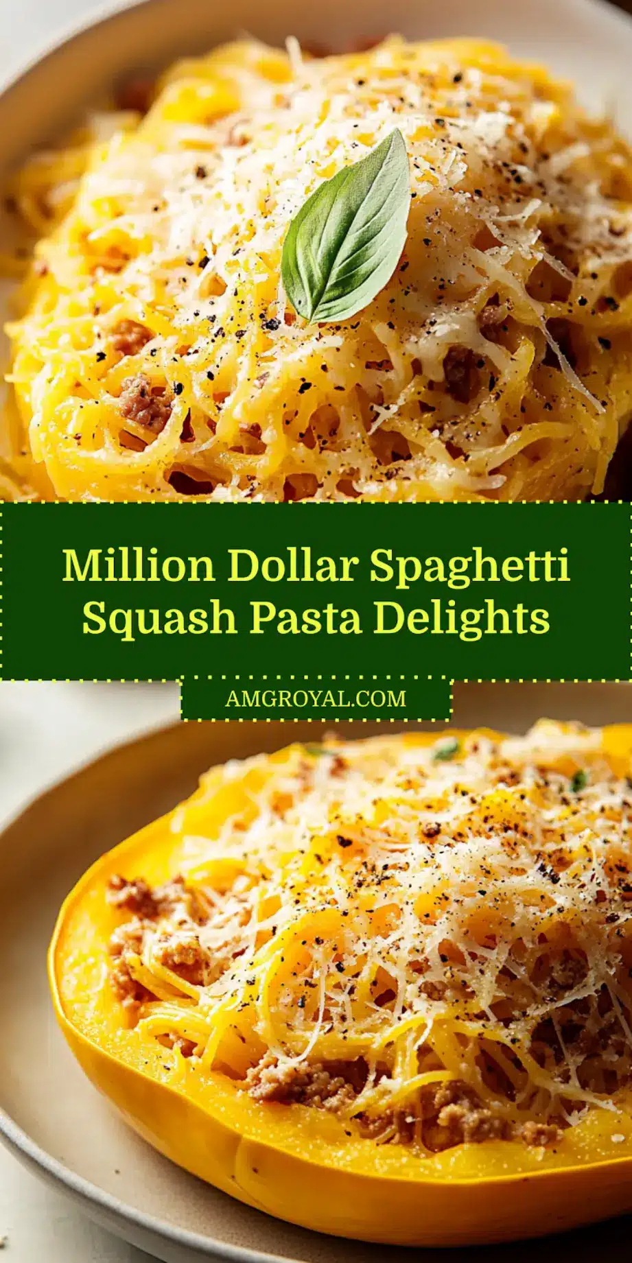 Million Dollar Spaghetti Squash Pasta: Delicious Recipe Guide 5 Finished Million Dollar Spaghetti Squash Pasta presented in a golden baked dish ready to serve