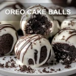 OREO CAKE BALLS centered hero view, clean and uncluttered