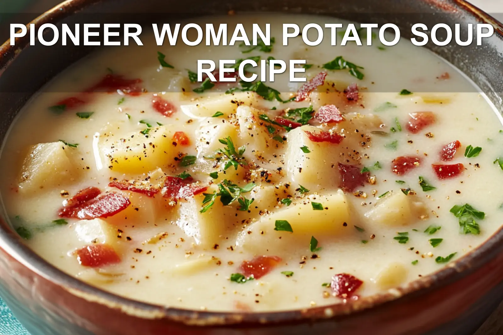 Pioneer Woman Potato Soup Perfect Easy and Delicious