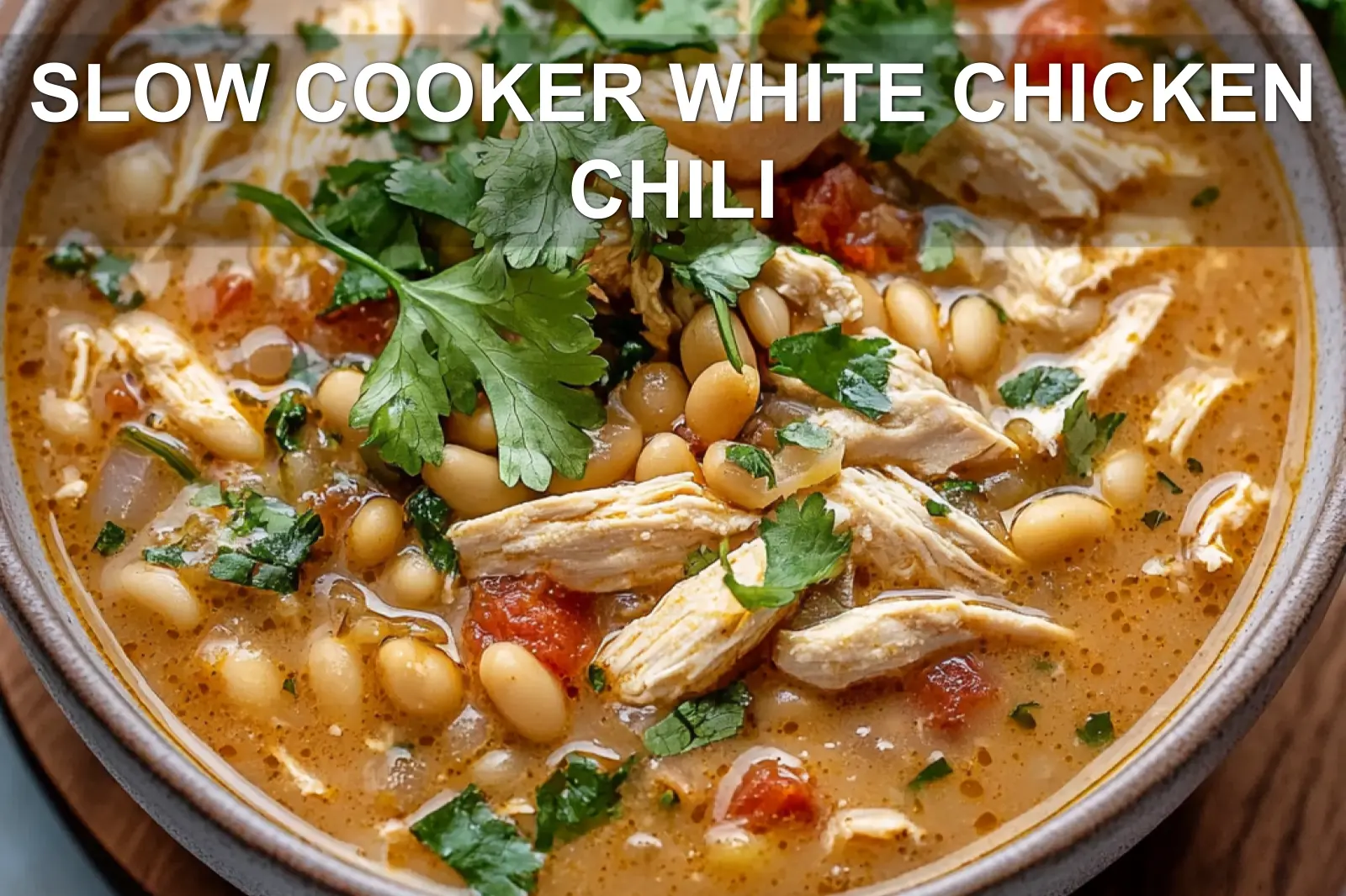 Slow Cooker White Chicken Chili Recipe for Comfort