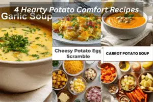 4 Hearty Potato Comfort Recipes: Family Favorites 4 Hearty Potato Comfort Recipes