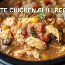 WHITE CHICKEN CHILI RECIPE