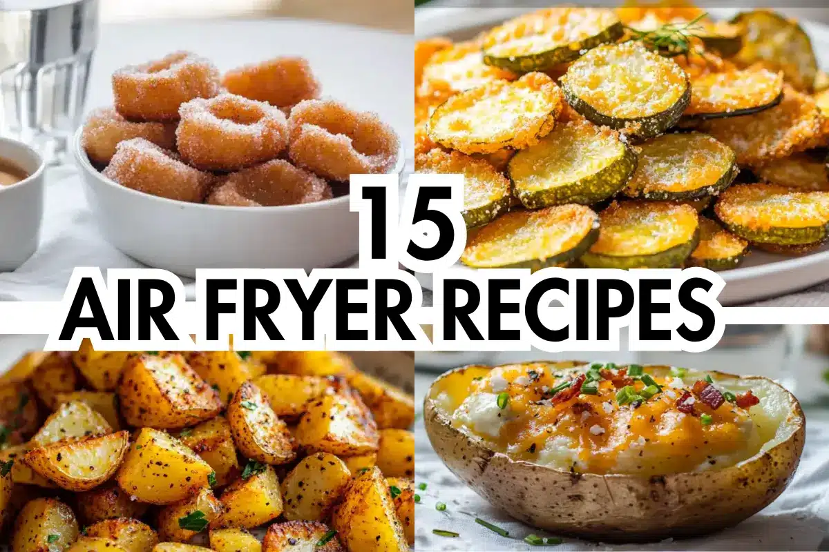 15 Air Fryer Recipes Quick & Delicious Family Meals