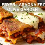 AIR FRYER LASAGNA FRITTA OLIVE GARDEN centered hero view, clean and uncluttered