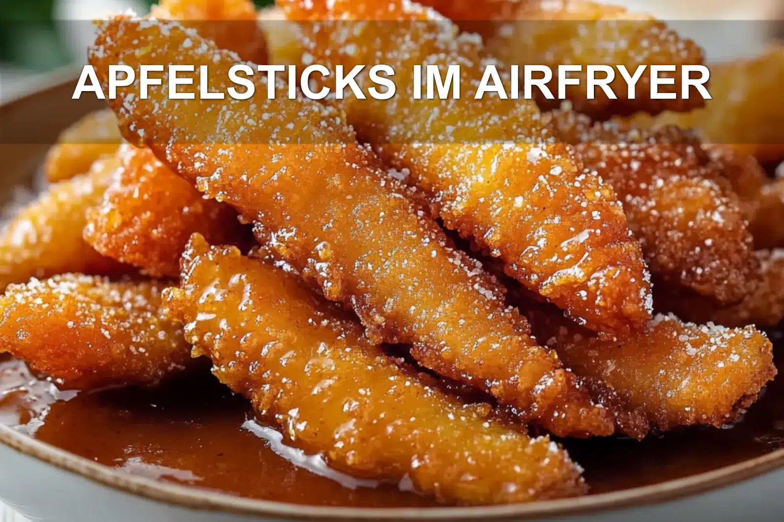 APFELSTICKS IM AIRFRYER centered hero view, clean and uncluttered