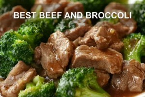 BEST BEEF AND BROCCOLI centered hero view, clean and uncluttered