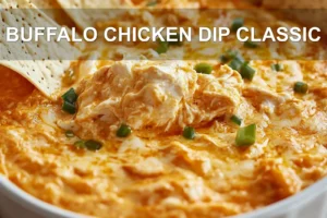 BUFFALO CHICKEN DIP CLASSIC centered hero view, clean and uncluttered