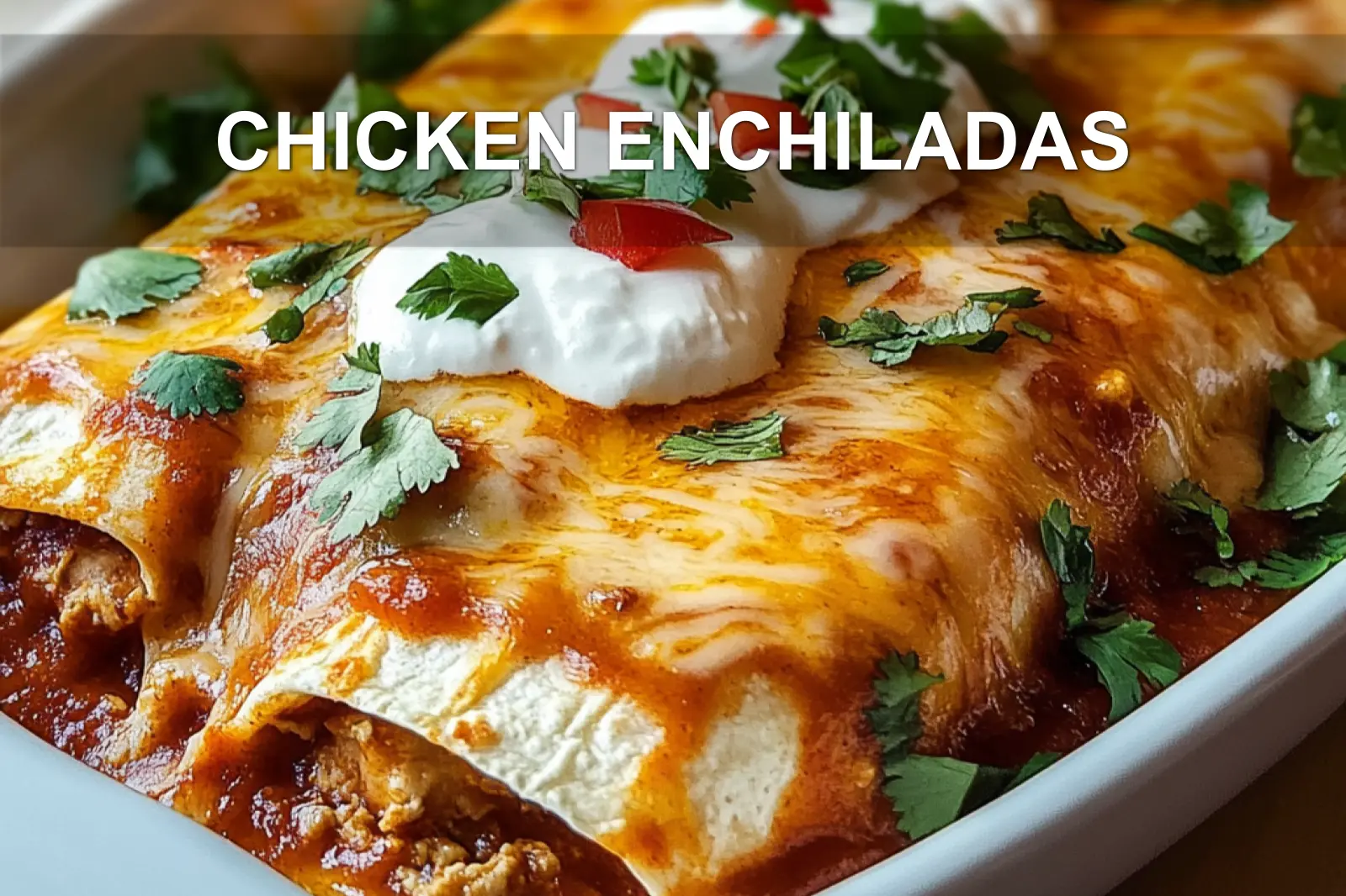 Chicken Enchiladas That Are Irresistibly Easy To Make