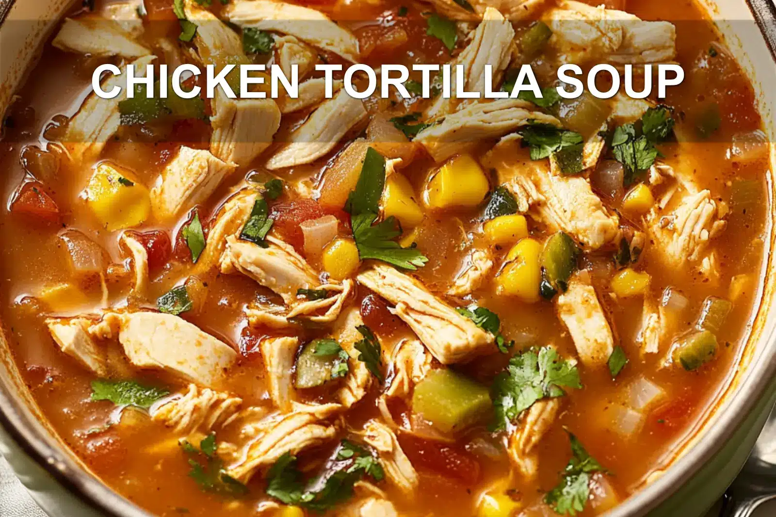 Chicken Tortilla Soup Made Easy and Irresistible