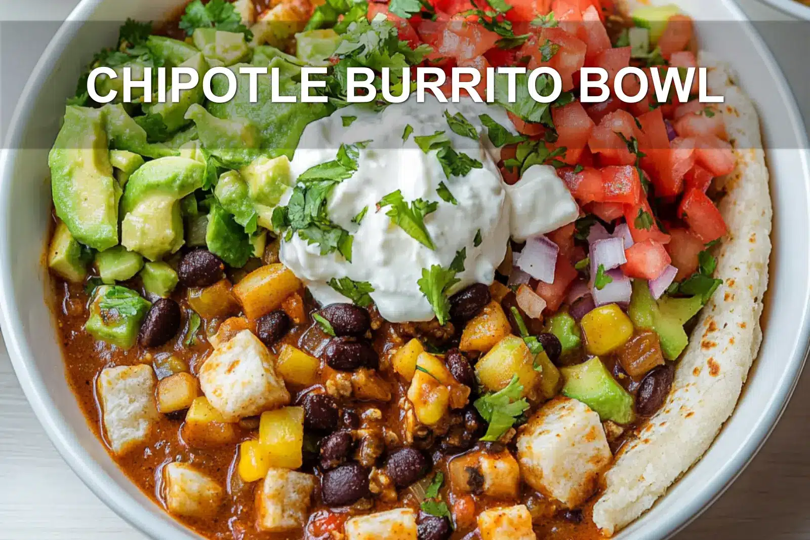 Chipotle Burrito Bowl Recipe Simple and Delicious