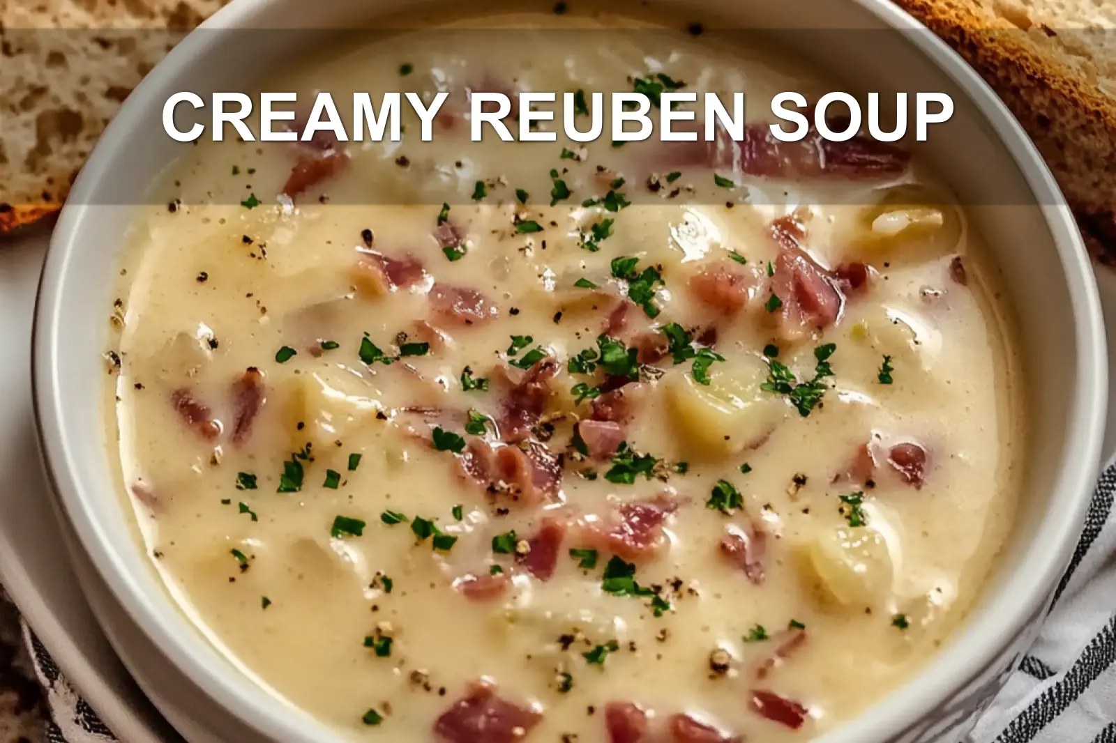 Creamy Reuben Soup Recipe: Delicious and Easy to Make