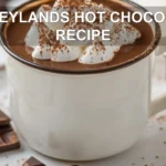 DISNEYLANDS HOT CHOCOLATE RECIPE centered hero view, clean and uncluttered