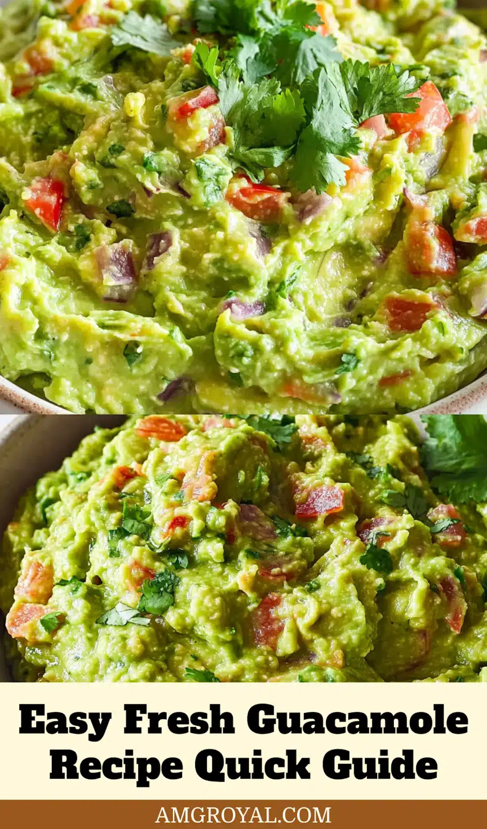 Easy Fresh Guacamole Recipe: Delicious and Quick 6 A close-up of a bowl of fresh homemade guacamole with tortilla chips, ready for serving.