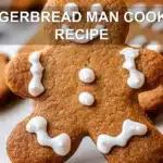 GINGERBREAD MAN COOKIES RECIPE centered hero view, clean and uncluttered