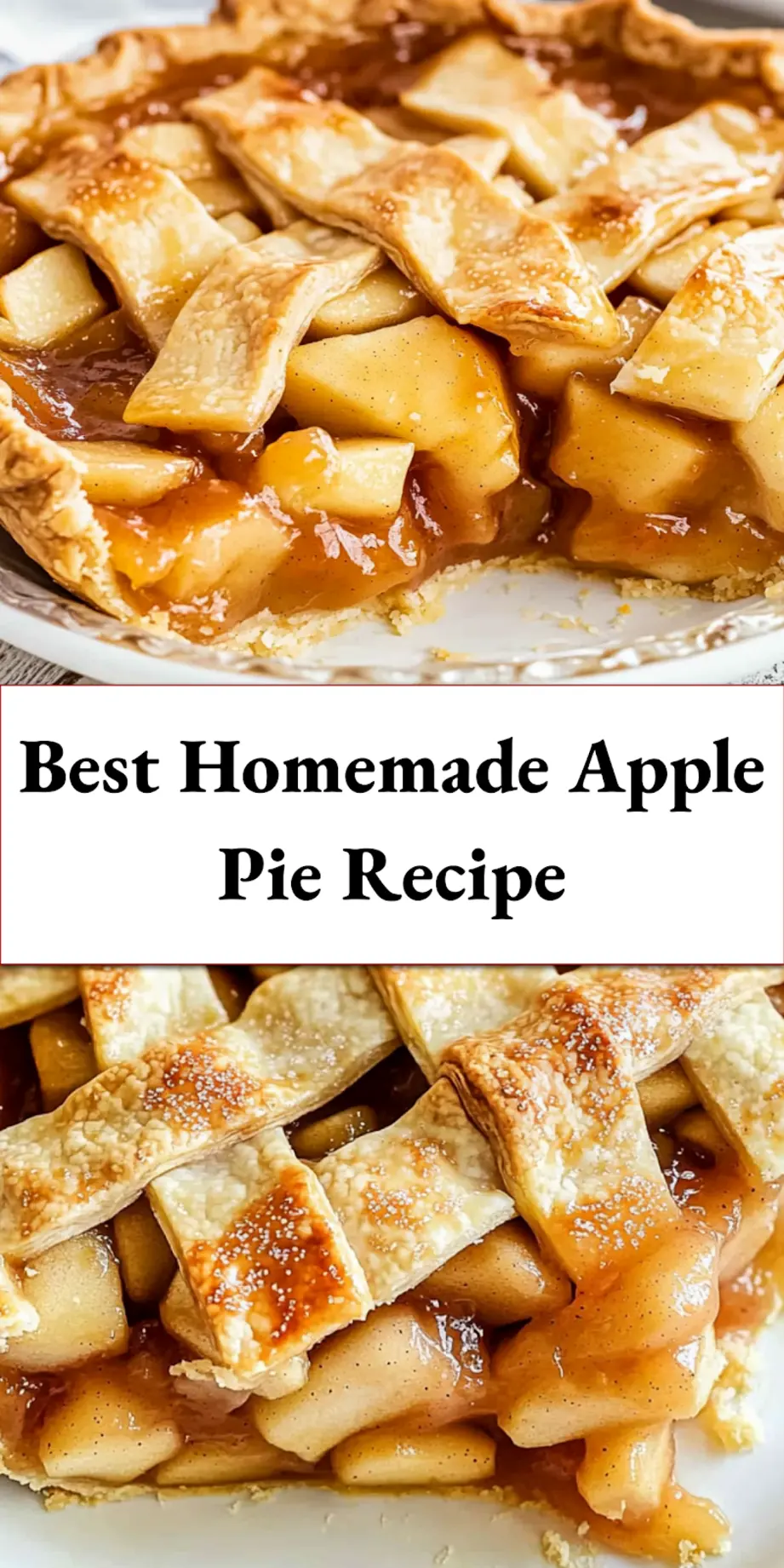 A perfectly baked homemade apple pie with a golden, flaky crust, cooling on a wire rack.