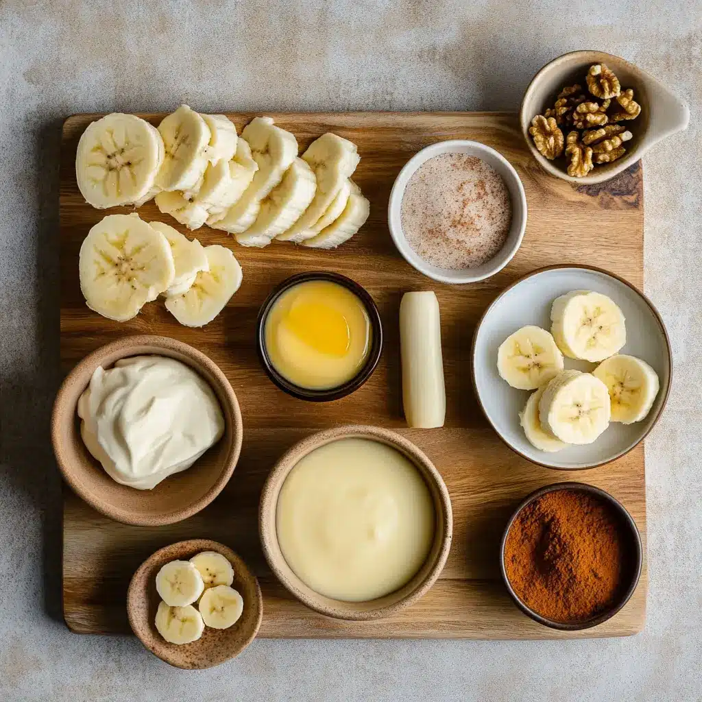 Golden-brown air-fried banana slices arranged appealingly in a white bowl, ready to serve.