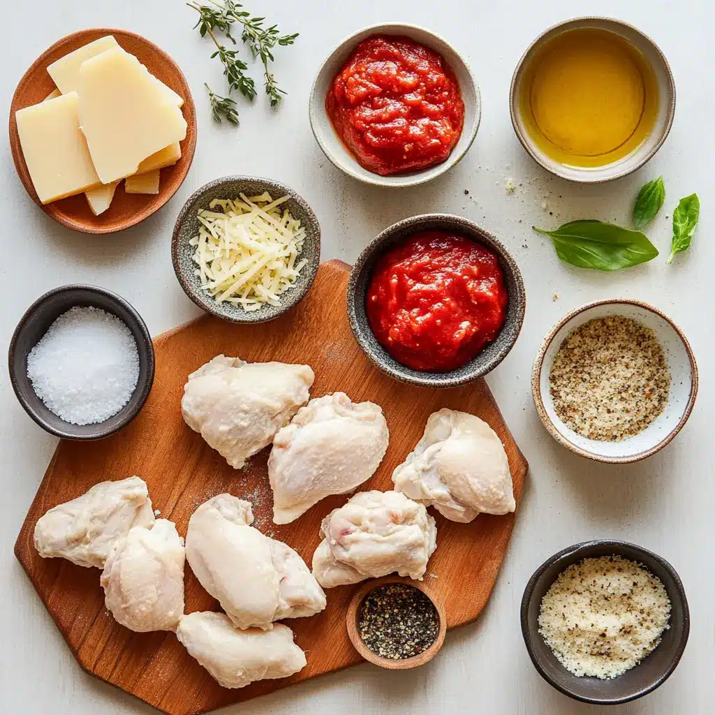 Air Fryer Chicken Parmesan: Easy Delicious Recipe 6 Crispy Air Fryer Chicken Parmesan with melted mozzarella and marinara sauce, centered hero view