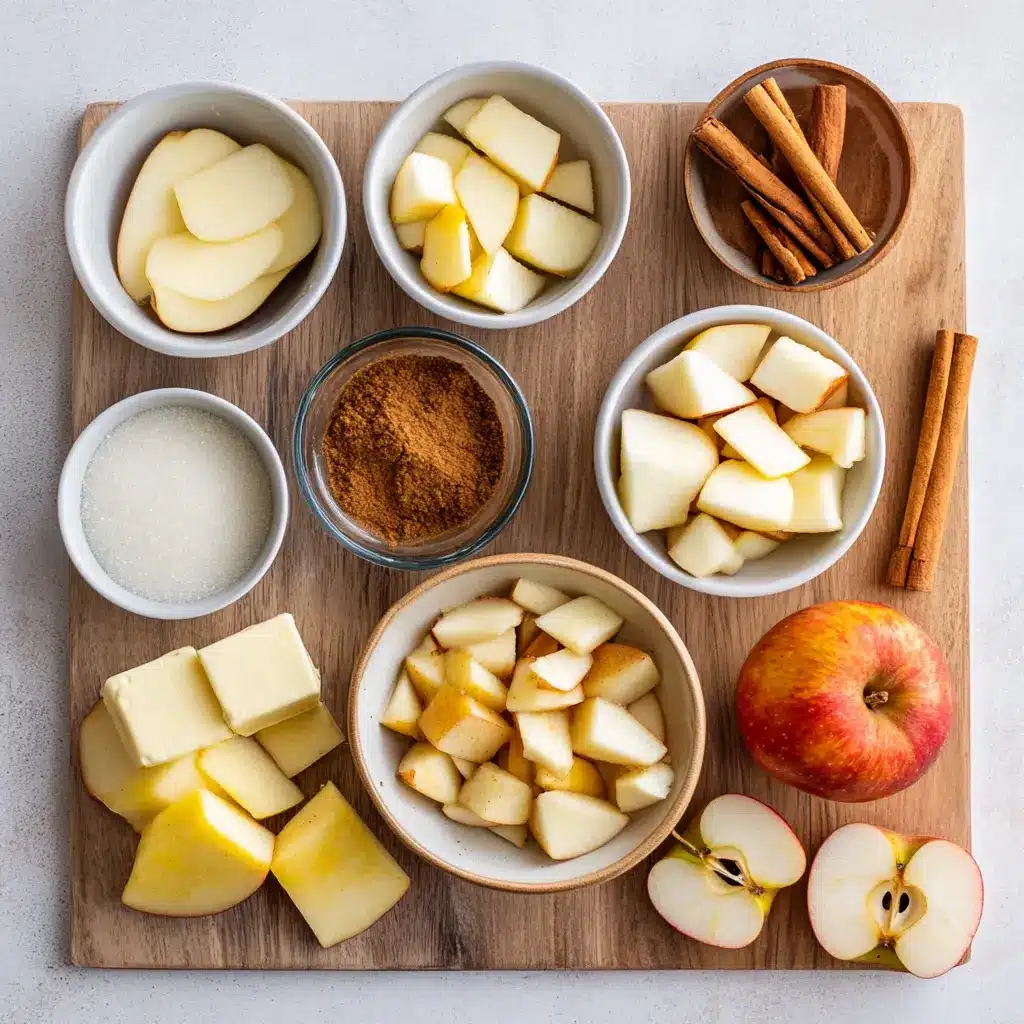Air Fryer Cinnamon Apples Recipe You Need to Try 6 Golden Air Fryer Cinnamon Apples in a bowl, garnished for serving.
