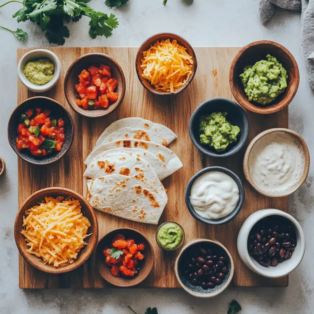 Air Fryer Quesadilla Recipe You Will Love 6 AIR FRYER QUESADILLA centered hero view, clean and uncluttered