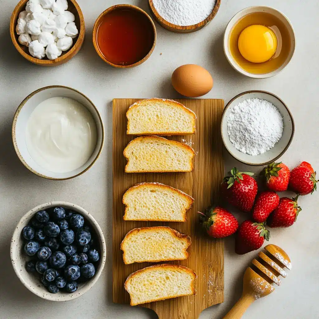 Air Fryer Yogurt Custard Toast: Delicious Easy Recipe 6 Golden Air Fryer Yogurt Custard Toast topped with fresh berries
