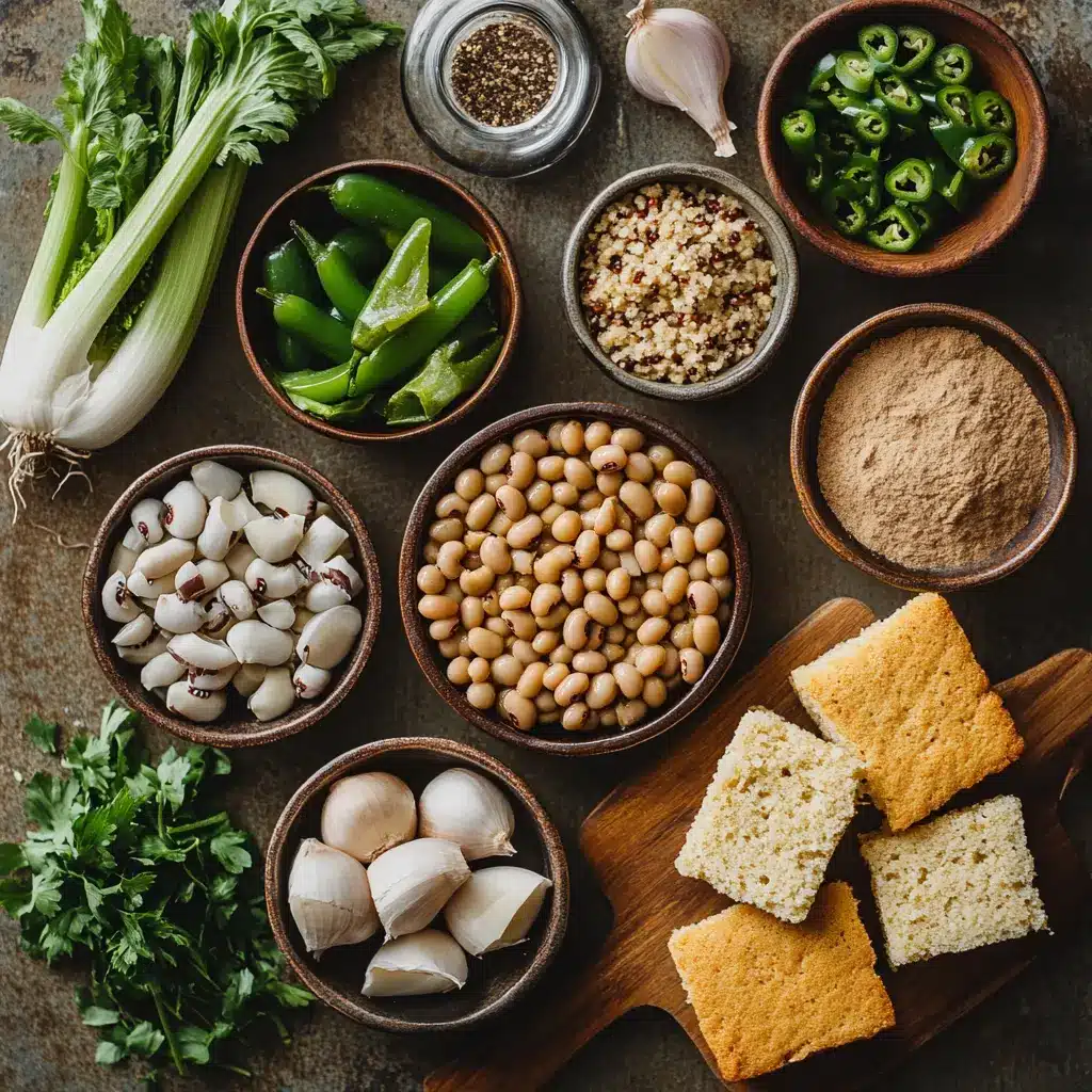 Creamy Southern Black Eyed Peas Recipe You'll Love 6 CREAMY SOUTHERN BLACK EYED PEAS centered hero view, clean and uncluttered